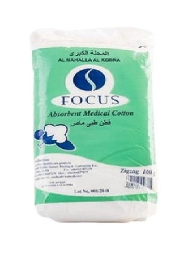 FOCUS - 6-Piece Medical Cotton 100 grams - Image 1