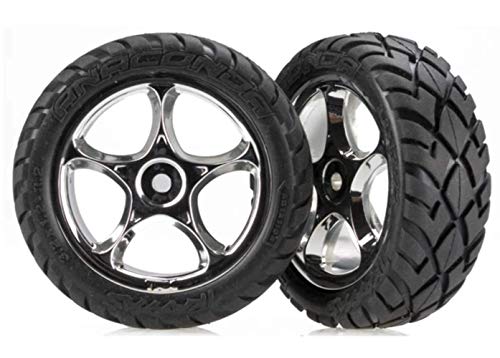 Traxxas 2479R Mounted Anaconda Tires on Tracer Front Wheels, Bandit - Image 5