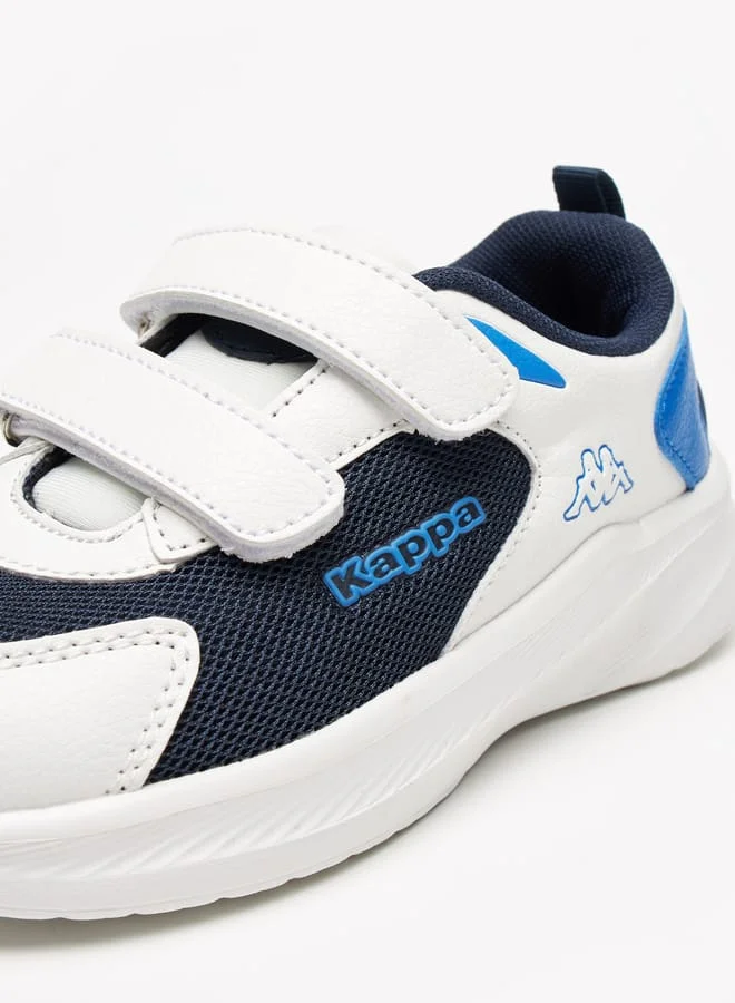 Kappa Boys' Logo Detail Sports Shoes with Hook and Loop Closure