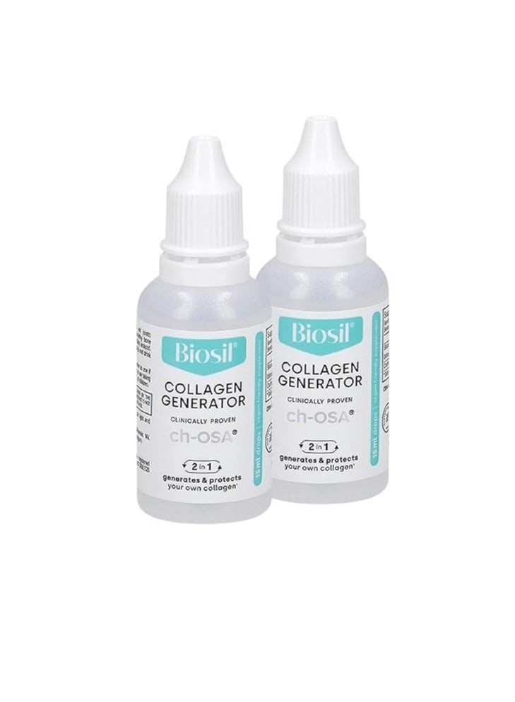 مولد الكولاجين - قطرات 0.5 أونصة سائلة، عبوة من قطعتين