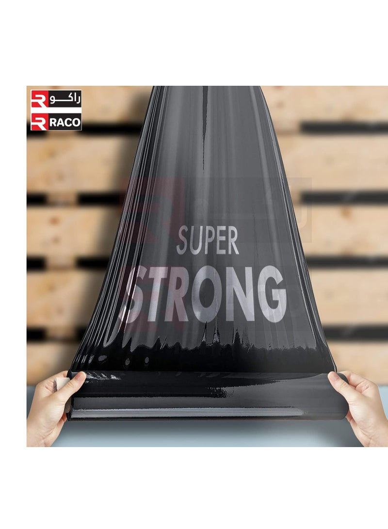 RACO RACO Stretch Film/Wrap Cling Durable Adhering Packing Moving Packaging Heavy Duty Shrink Film Pallet Wrapping Black  - Image 4