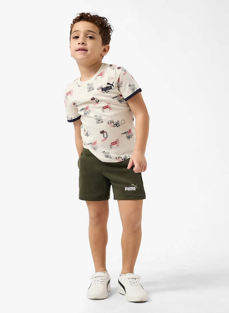 PUMA Kids Little Runners Graphic T-Shirt