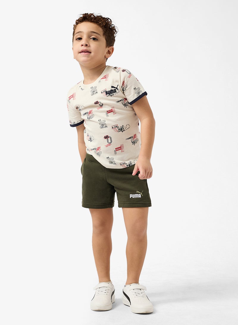 بوما تيشيرت برسومات للأطفال من ليتل رانرز - Image 4