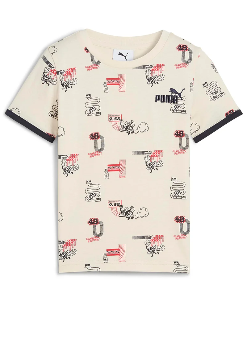 PUMA Kids Little Runners Graphic T-Shirt
