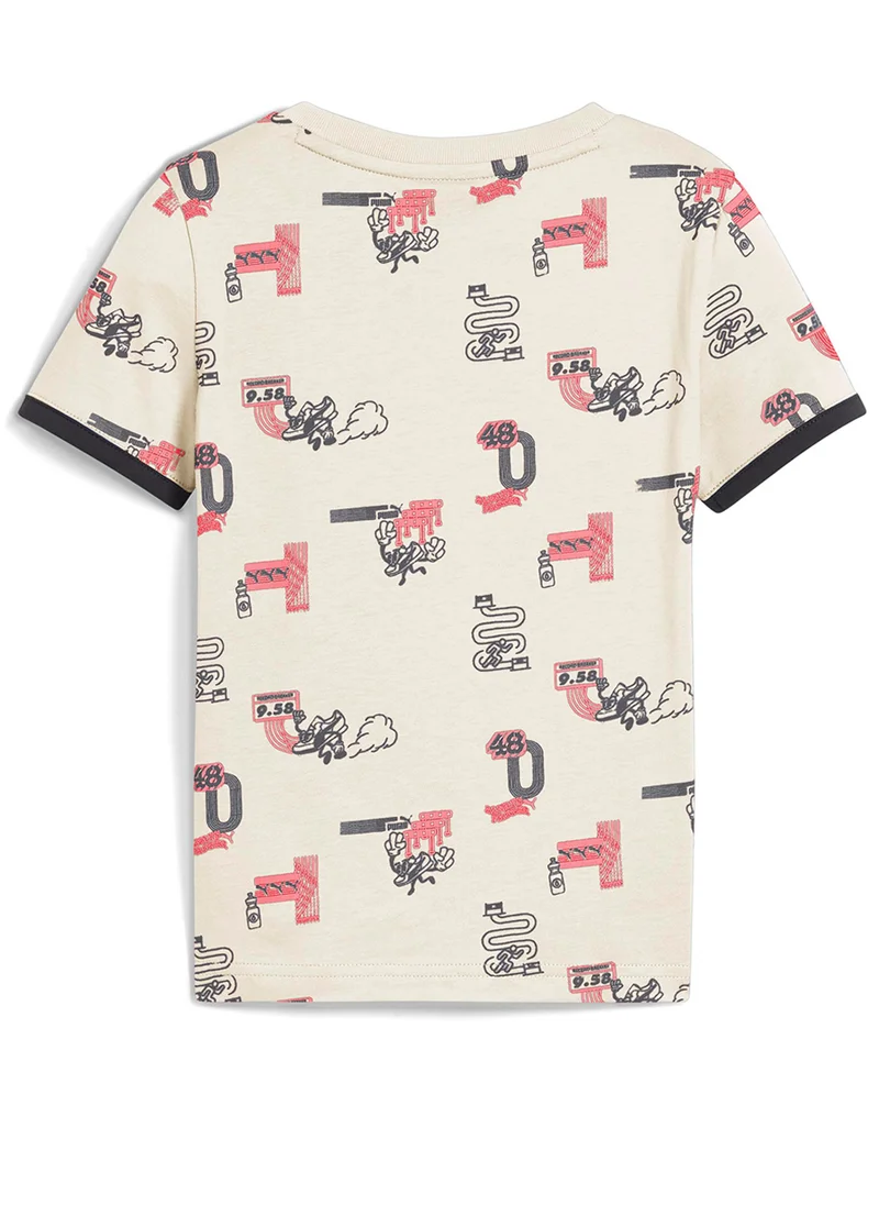 PUMA Kids Little Runners Graphic T-Shirt