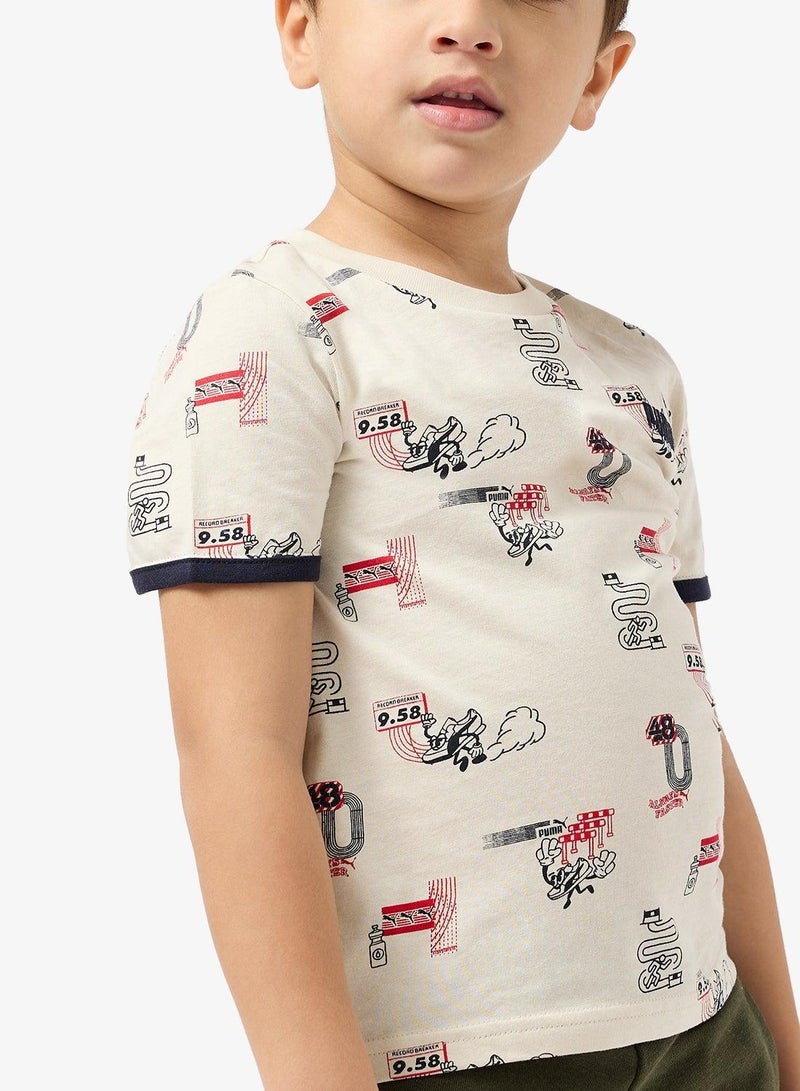 PUMA Kids Little Runners Graphic T-Shirt - Image 3