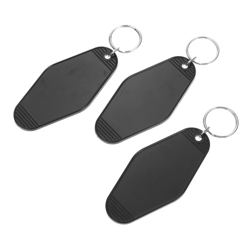 10Pcs Plastic Key Tags With Split Rings For Luggage Keys Organization Lightweight Reusable - Image 2