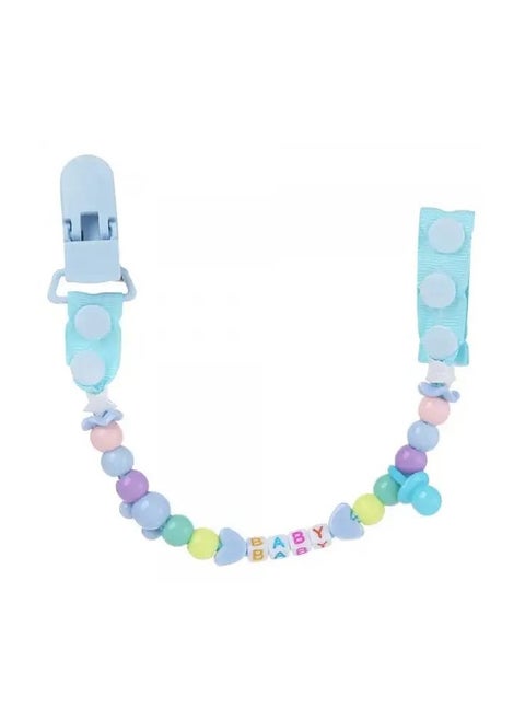 "Chain Clip And Pacifier Holder, Multi-Colour "