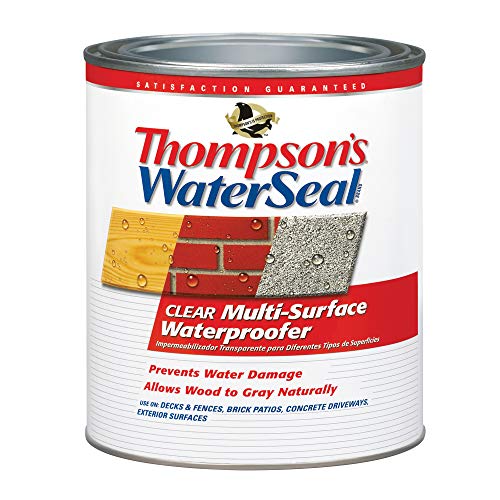 Thompson's Thompson’s WaterSeal Multi-Surface Waterproofer Stain, Clear, 1 Quart - Image 1
