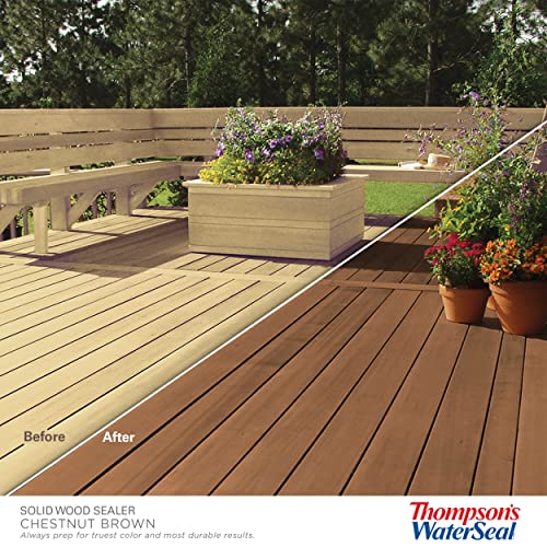 Thompson's Thompson’s WaterSeal Multi-Surface Waterproofer Stain, Clear, 1 Quart - Image 3
