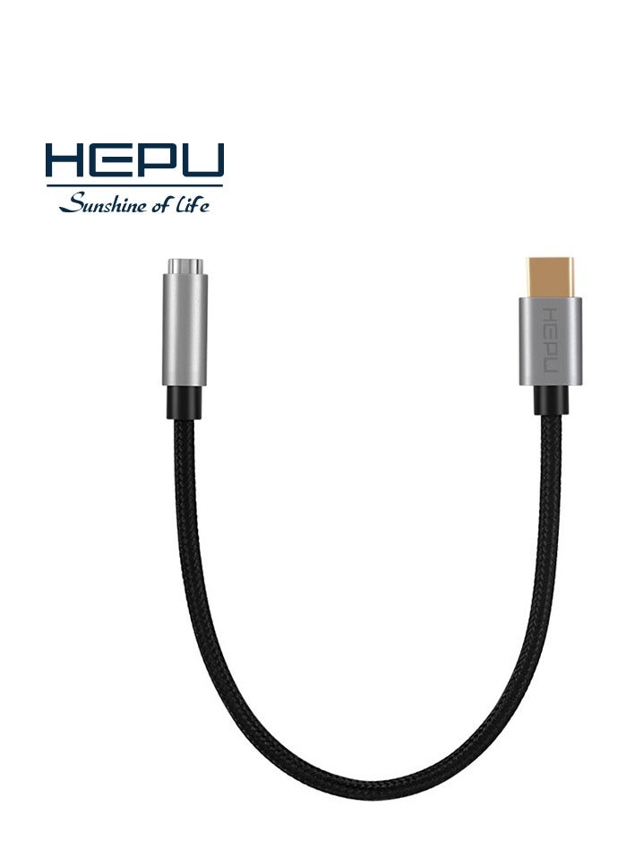 هيبو محول من Type-C إلى مقبس سماعة الرأس - Image 4