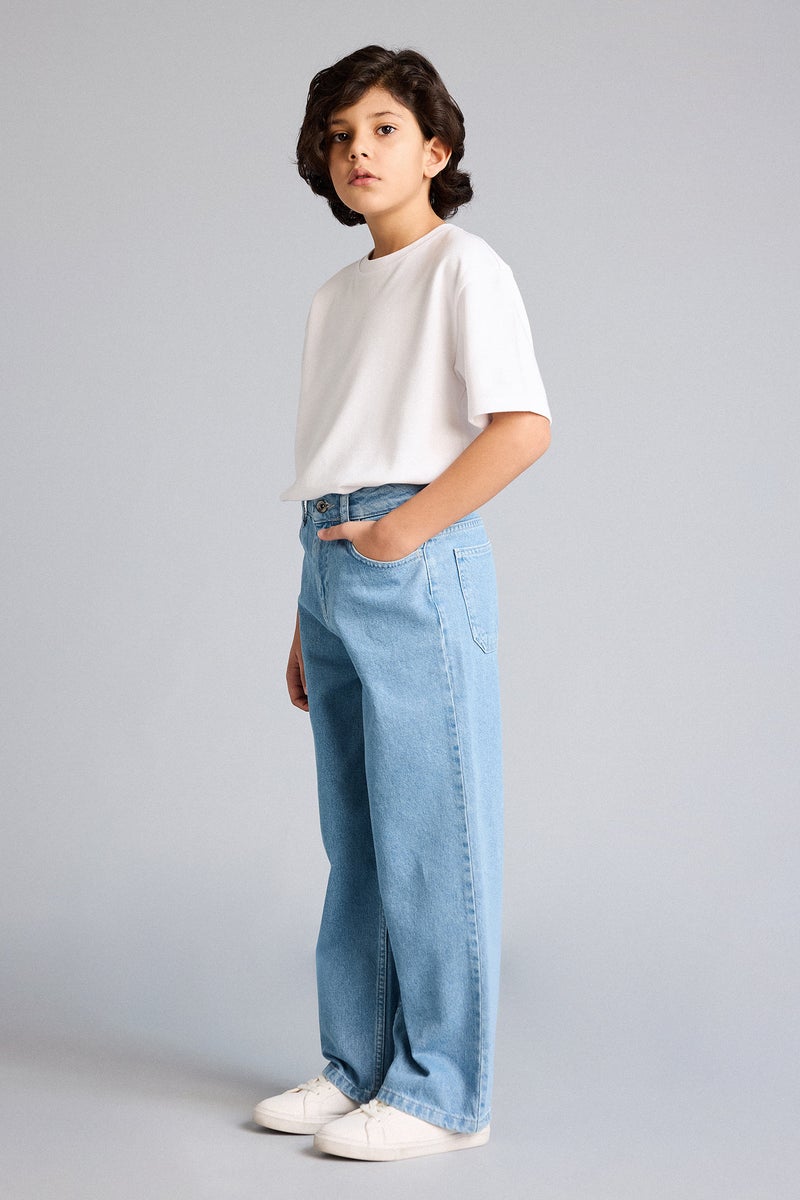 DeFacto Blue Boy Boy Jeans Casual - Image 3