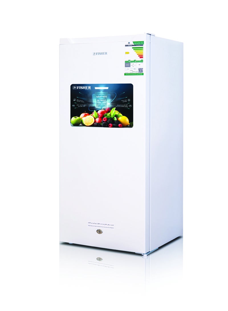 Fisher Single Door Refrigerator 5.3 Cuft - FR-S155HW - Image 1