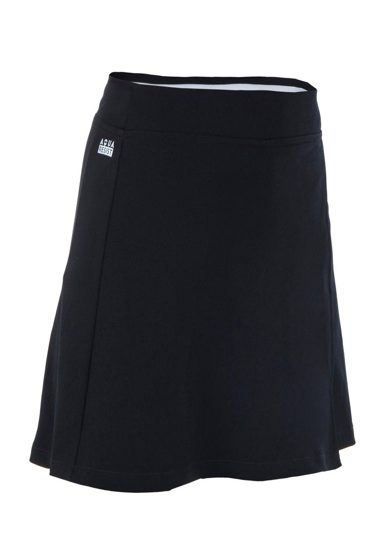NABAIJI NABAIJI by DECATHLON, Women Swimming Skirt Una Without Inner Shorts Stylish & Quick-Dry Black  - Image 2