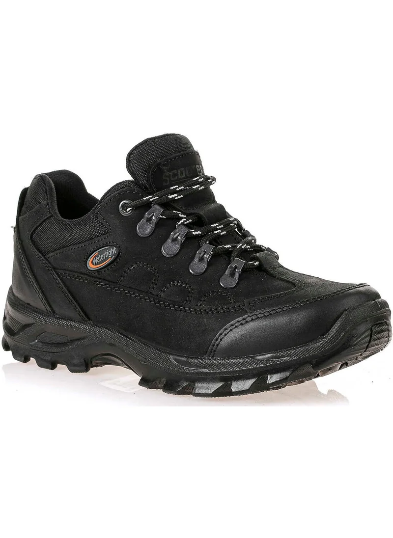 سكوتر Waterproof Leather Black Women's Outdoor Shoes G5537CS