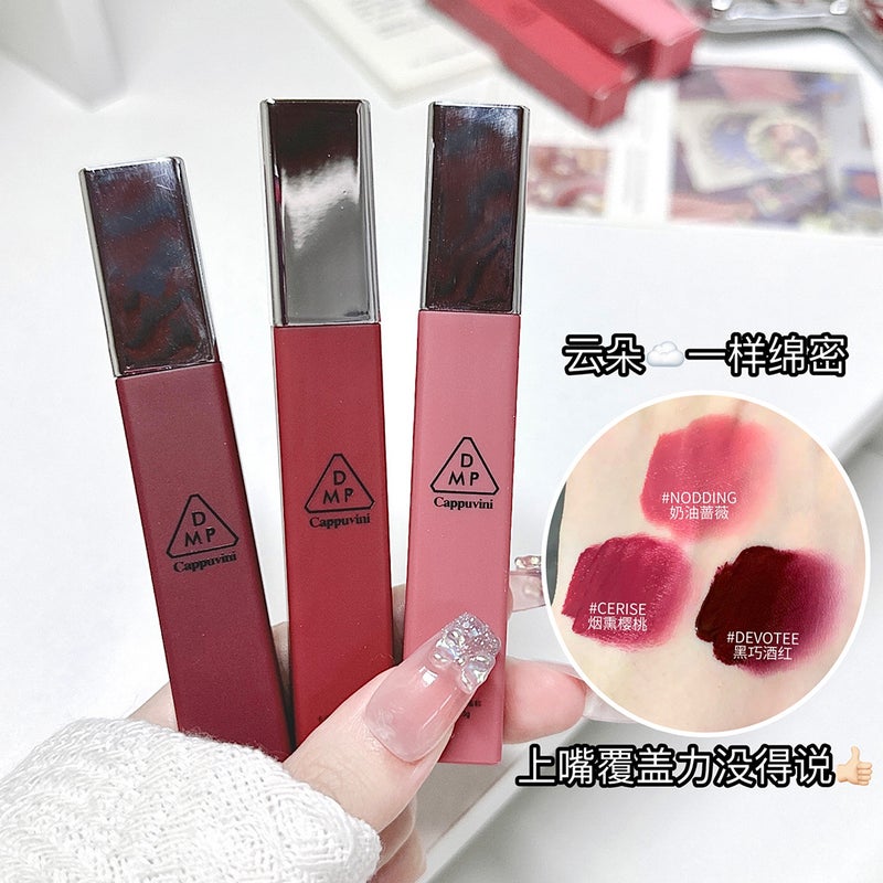 Cappuvini Cloud Lip Glaze – Matte Velvet Lip Gloss for Everyday Use - Image 2