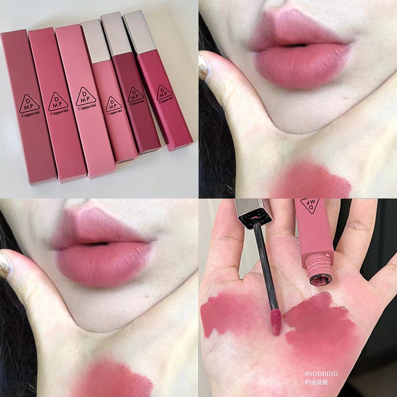 Cappuvini Cloud Lip Glaze – Matte Velvet Lip Gloss for Everyday Use - Image 3