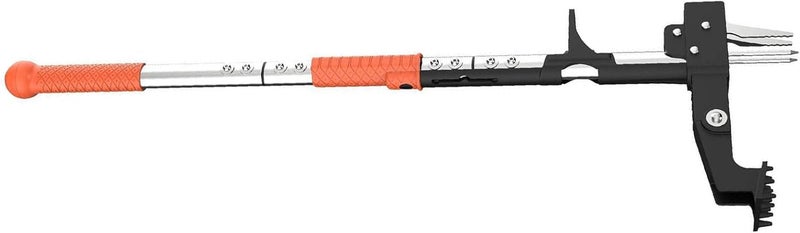 LiebeWH Weeds Puller Tool, Stand Up Garden Weeder with 39.37in Ergonomic Handle and 4 Stainless Steel Claws for Root Removal - Image 2