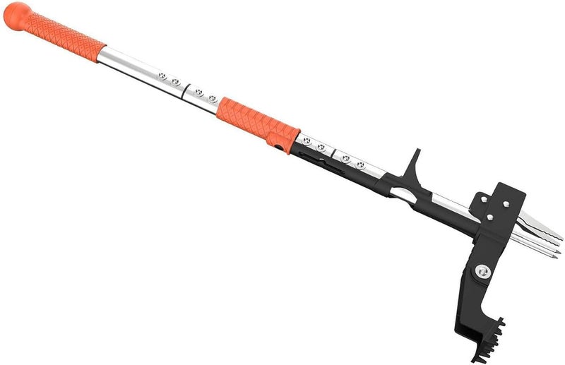 LiebeWH Weeds Puller Tool, Stand Up Garden Weeder with 39.37in Ergonomic Handle and 4 Stainless Steel Claws for Root Removal - Image 4