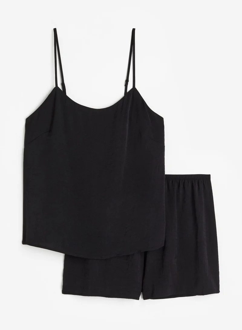 اتش اند ام Strappy Cami & Pyjama Shorts Set