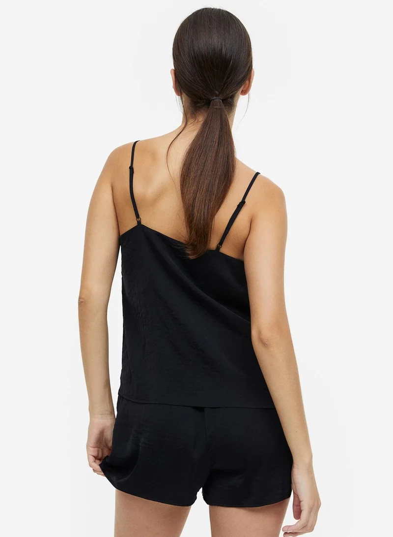 اتش اند ام Strappy Cami & Pyjama Shorts Set