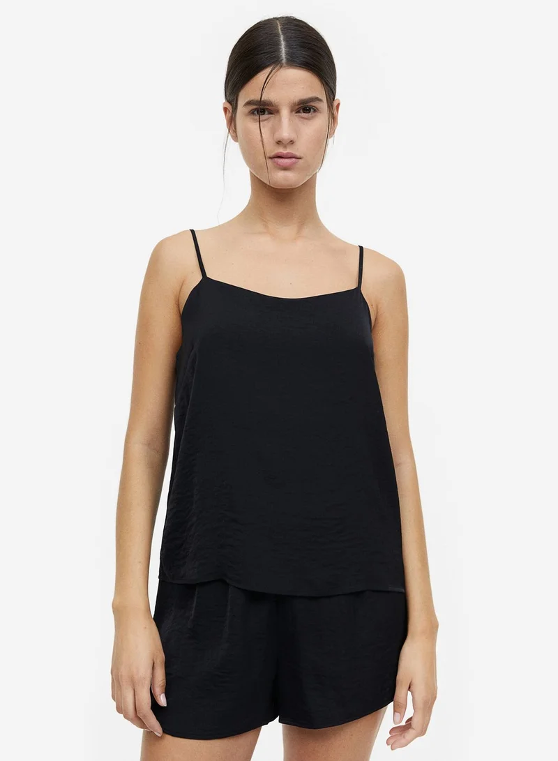 اتش اند ام Strappy Cami & Pyjama Shorts Set