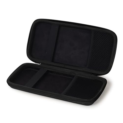 GadgetBite EVA Pencil Case Pen Pouch Holder Bag Stationery Box Large Storage EVA Hard Shell for School Supplies Office Stuff (Medium)-Black - Image 3