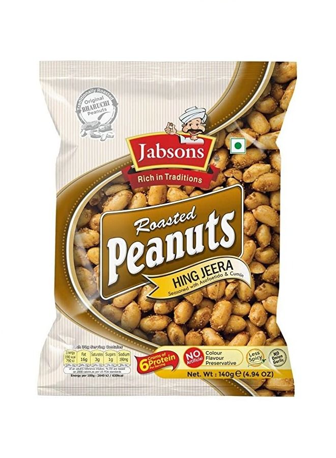 Roasted Peanut Hing Jeera, 140g