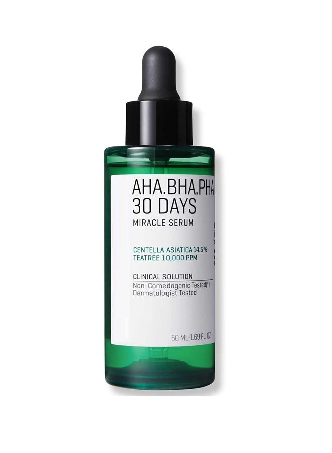 Generic AHA BHA PHA 30 Days Miracle Serum Centella 14.5% Clear Clear 50ml 