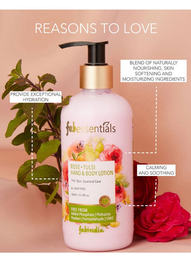Fabindia Fabessentials Body Lotion Rose Tulsi  - Image 3