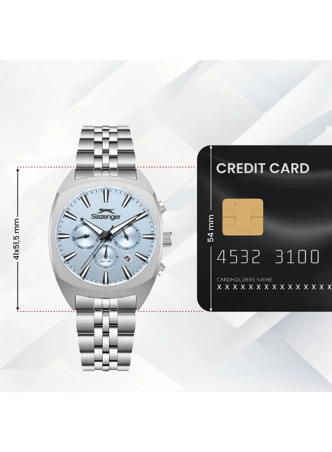 Slazenger  Men's Metal Multi Function Watch SL.9.2574.2.300 - 41x51,5 mm for Men | Best Price UAE