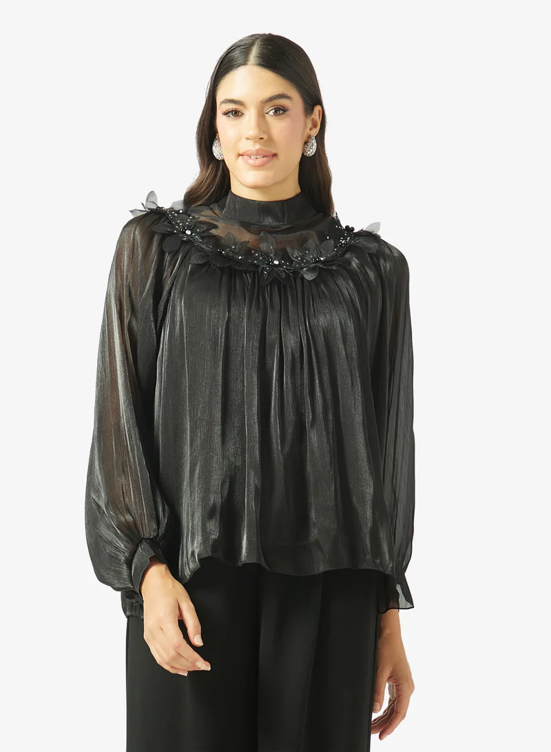 Ella Embellished Blouse