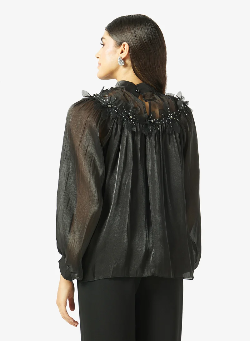 Ella Embellished Blouse