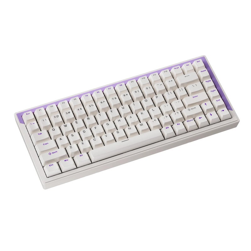 DrunkDeer G75 Rapid Trigger Keyboard, Esports Gaming Keyboard - Magnetic Switch - Last Win Mode - Adjustable Actuation, RGB 75% Design, ANSI - Purple - Image 2