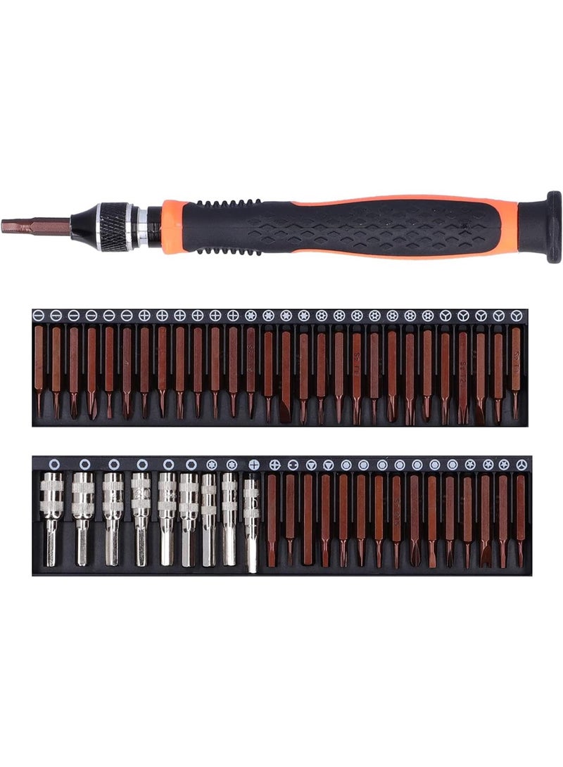 GGOOT 53Pcs Screwdriver Set, Screwdriver Bit, Vanadium Chrome Steel Hand Hardware Tool with Box, for DIY Family Repairing  - Image 1
