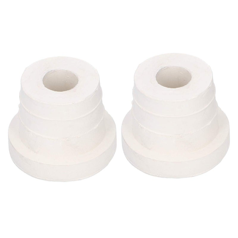 YOSOO 2Pcs Ladder Rubber Stopper BumperReplacement Safety Guard Swimming Pool Suppliesfor Swimming Pool Ladders White 