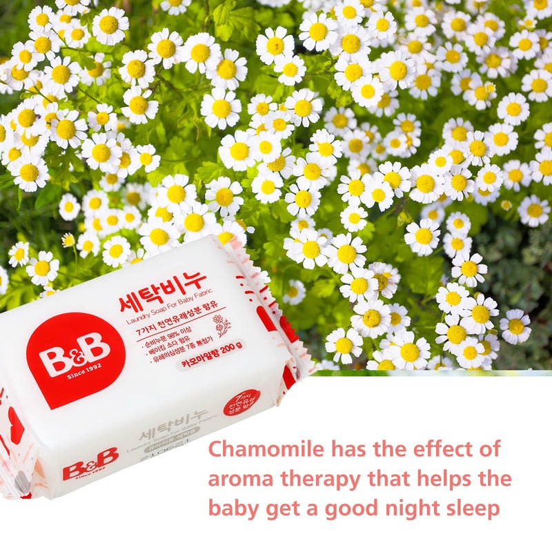 B&B [B&B] b&b Laundry Soap for Baby Clothing [(Chamomile) - 200g 3EA] - Image 5