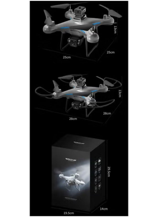 ارواق - طائرة بدون طيار KY102 جيني بدون طيار مع كاميرا 4K 2.4G تدفق بصري كوادكوبتر رباعية الاتجاه لتجنب العوائق لعبة التحكم عن بعد المحمولة هدية للأطفال - Image 1