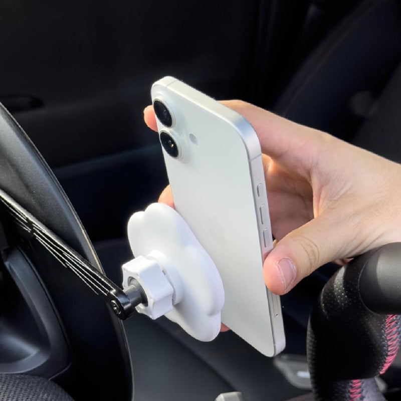 Phone Mount Sunflowers Anti Vibrations Holder for J01/J05/U25/F65/F66 Car Screen Fits 4 to 7Inch Phones Car Phone Holder Mount - Image 5