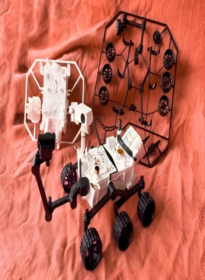 3D CRAFT Mars Rover Educational Model Kit, Space Exploration Vehicle Replica, 6-Wheel Design with Camera Mast,Multicolor - Image 4
