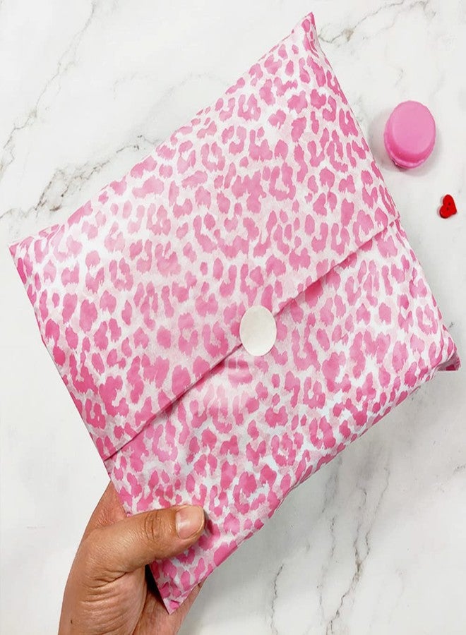 MORANTI 25 Sheets Pink Leopard Pattern Bulk Tissue Gift Wrap 19.7 x 27.5 Inch Gift Bags Decor Tissue for Birthday Wedding DIY Art Craft - Image 1
