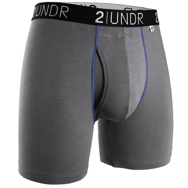 2UNDR Swing Shift Boxer Brief 3 Pack (Black/Grey/Navy, Medium) - Image 4