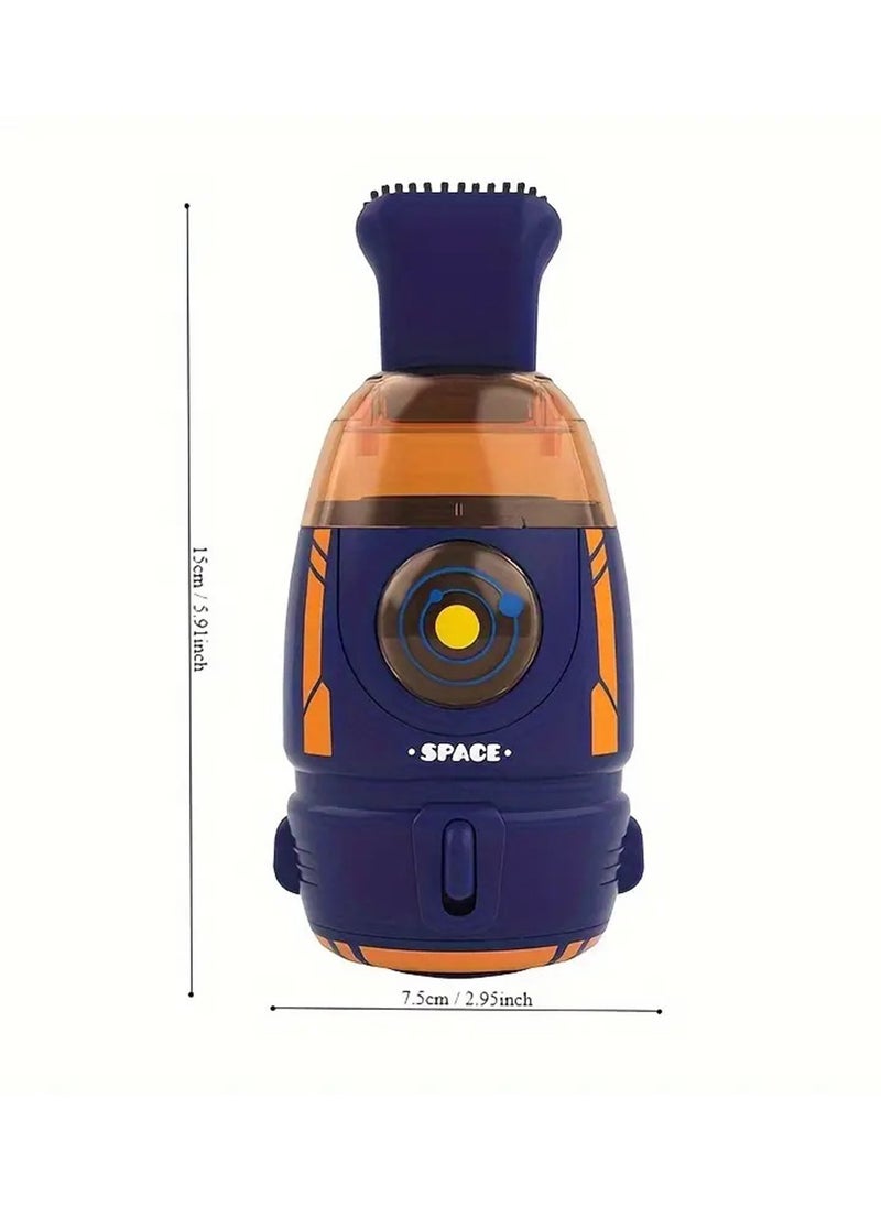 Compact Desktop Vacuum Cleaner - Easy to Use, Lightweight, and Portable - Perfect for Quick Cleanups and Small Spaces, Ash for Laptop, Keyboard, Computer,Car and Desk (Blue)