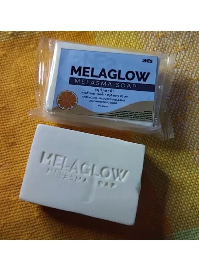 Melaglow Melasma Anti-Aging Whitening Soap 100g - Image 3