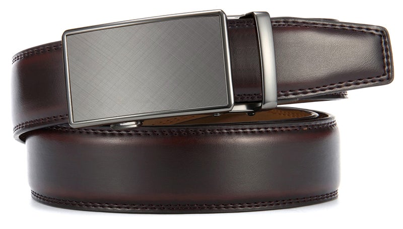 CHAOREN Mens Belt - Mens Ratchet Belt Leather 1 3/8" for Dress Pant - Micro Adjustable Belt Fit Everywhere - Image 5