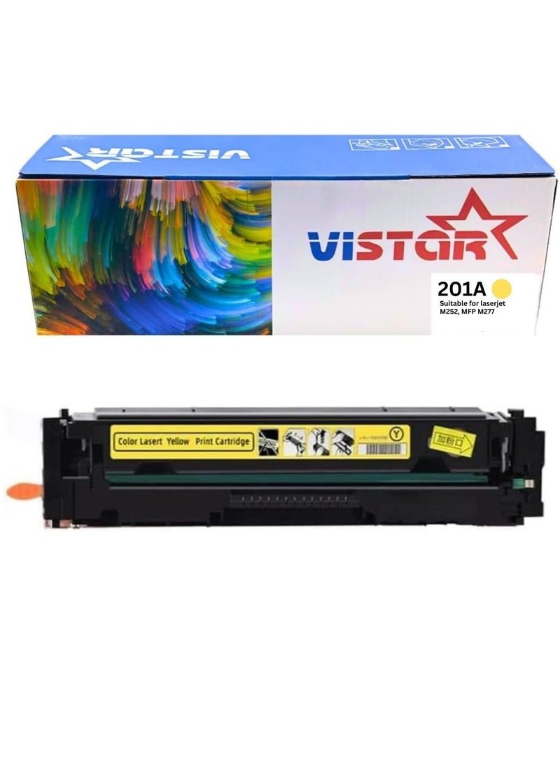 خرطوشة حبر Vistar 201A متوافقة مع طابعات M252 وMFP M277 - لون أسود، عالية الإنتاجية | جودة ممتازة