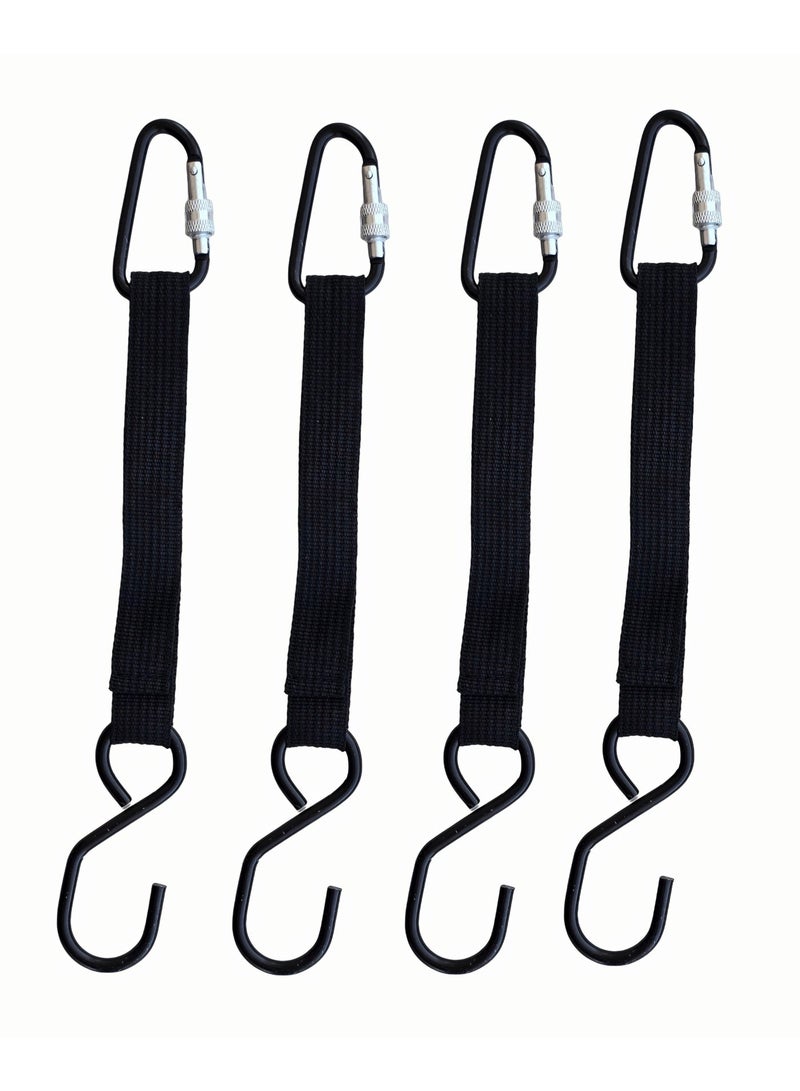 Secure-Lock Organizer Clips (Set of 4) for Car Interior & Garage Storage - Image 2