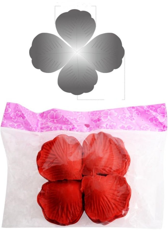 Generic - 1000 Pcs Artificial  Rose Red Flower PetalsValentine Day, Make a proposal,Anniversary, Wedding Love Decorations Romantic Party - Image 1