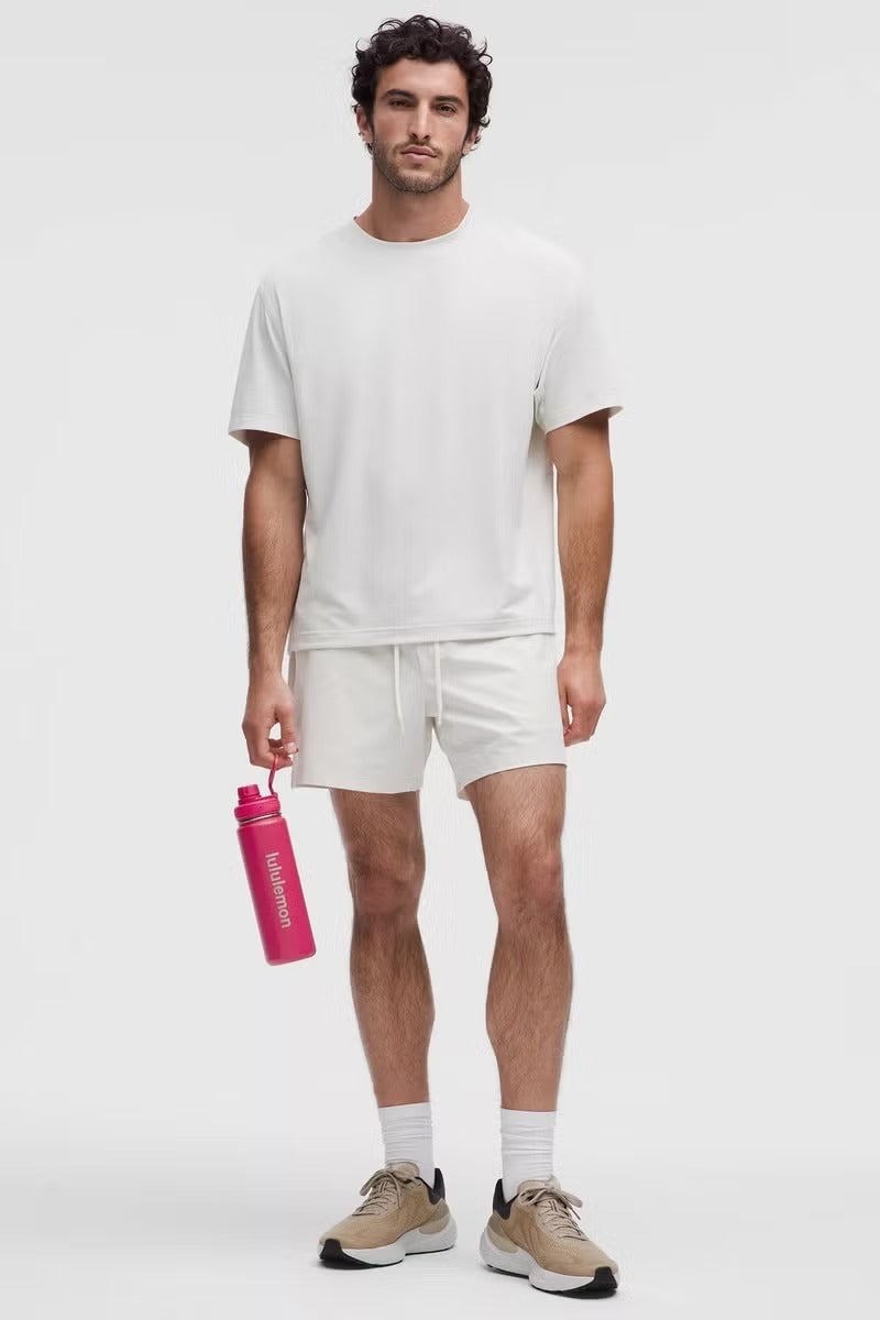 lululemonStainless steel sports vacuum insulated water bottle, suitable for holding water, iced tea, hot tea, etc., with a capacity of 710 milliliters - Image 3