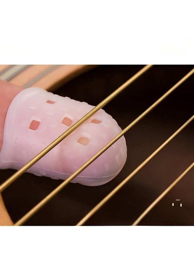 20pcs Silicone Finger Tips Fingertip Protector Covers Pads for Guitar Playing - Image 2